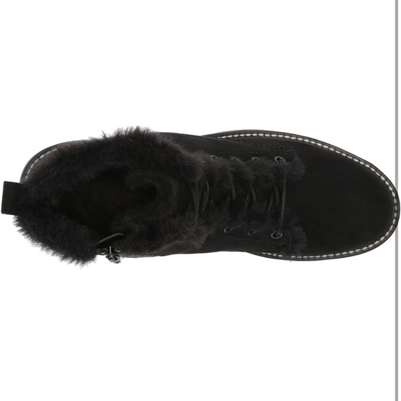 Madden Girl Womens Carrabas Black Fur-Lined Winter Boots Size 9.5 - Picture 3 of 12